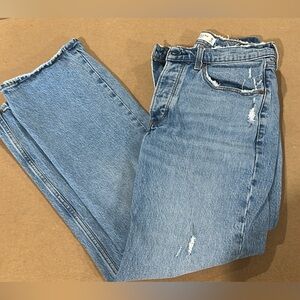 90s baggy low rise Abercrombie & Fitch  jeans